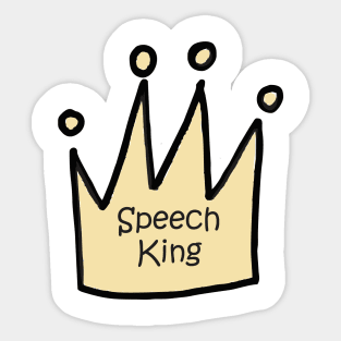 speech language pathology Sticker